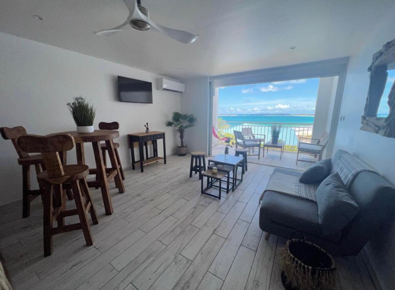 Studio Epoustouflant Vue Mer St Martin Cul de Sac Esterno foto